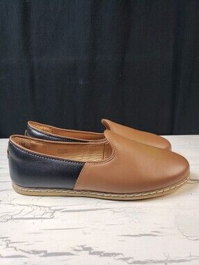 Charix 'Atelier' Flats in Camel & Black - Women's size 9.5/10